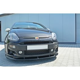 Накладка сплиттер на передний бампер на Fiat Punto III Evo Abarth